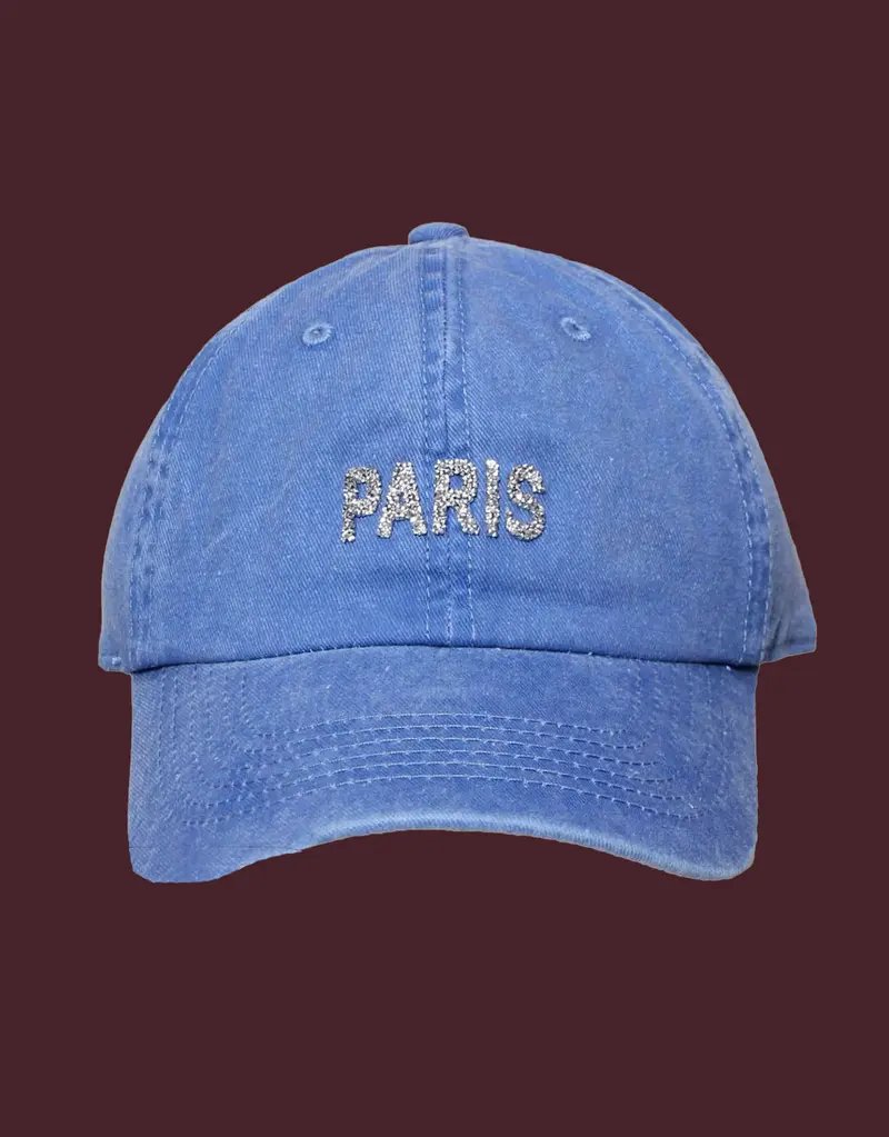 Denim cap PARIS