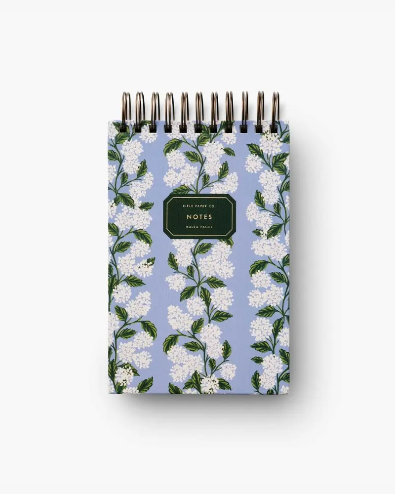 Desktop Spiral Notepad - Hydrangea [PRE ORDER]