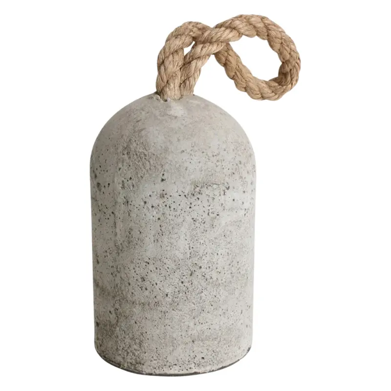 Deurstopper Beton Grijs Met Touw Raw Materials