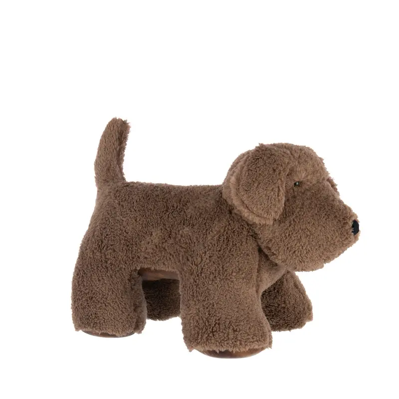 Deurstopper Hond Polyester Bruin XL J-Line