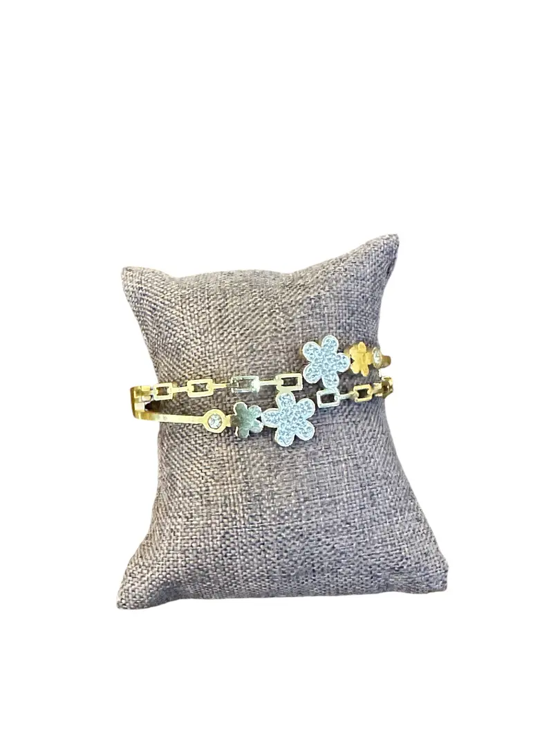 Diamond flower Bracelet