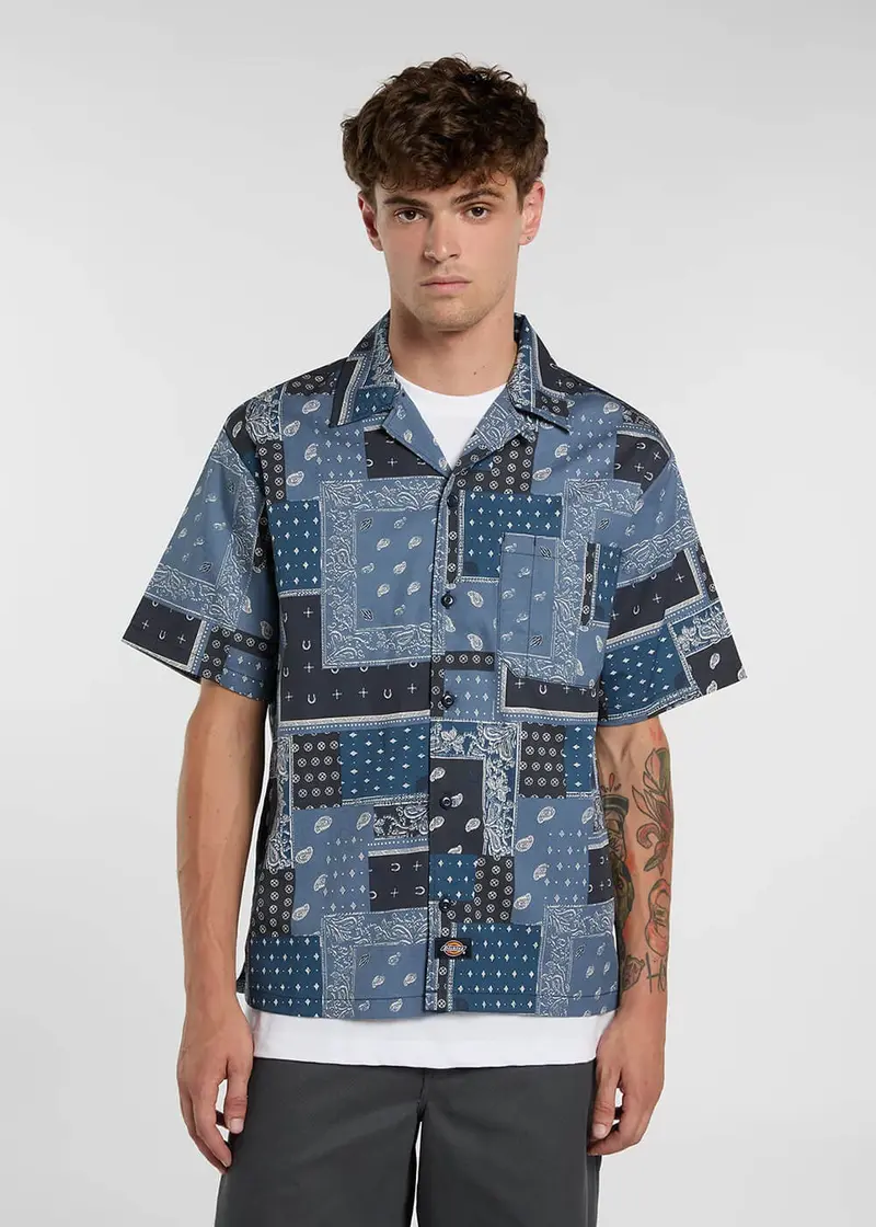 Dickies Men's Glandorf Shirt Dark Navy