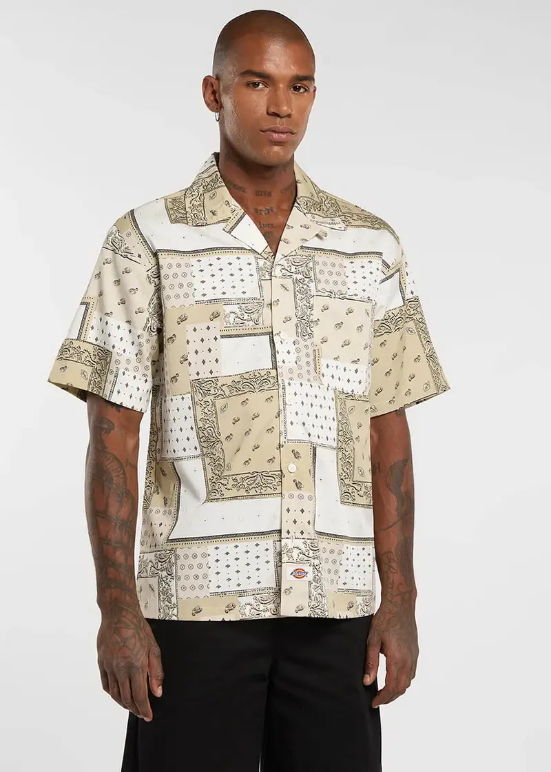 Dickies Men's Glandorf Shirt Egret