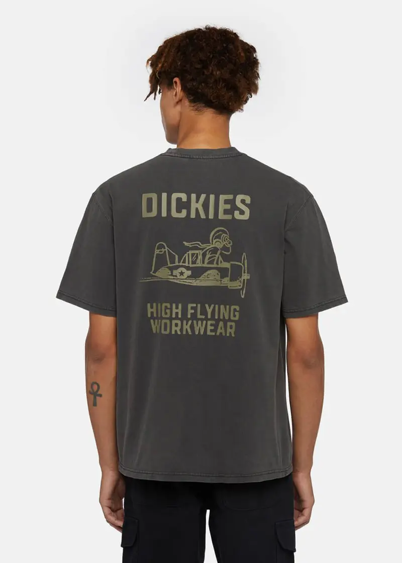 Dickies Men's High Flying Workwear T-Shirt Black