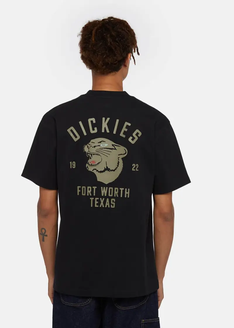 Dickies Men's Panther T-Shirt Black