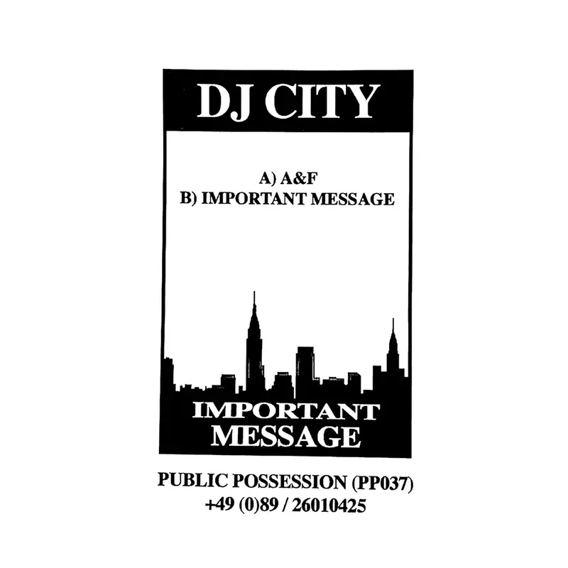 Dj City - Important Message