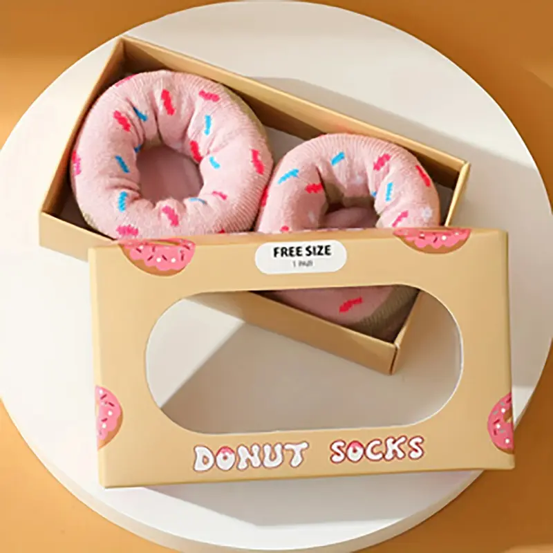 Donut Crew Socks Gift Box