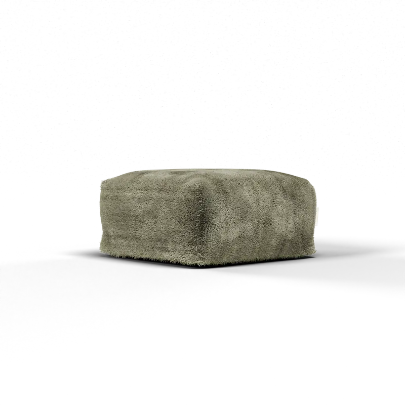 Doodle Square Pouf Desert - Laui Lounge