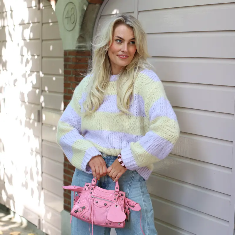 Dorthea knit French pastel Lilac