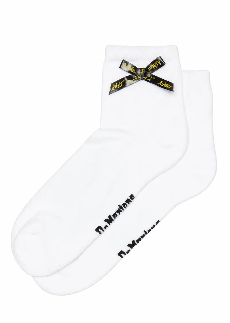 Dr. Martens Bow Socks White
