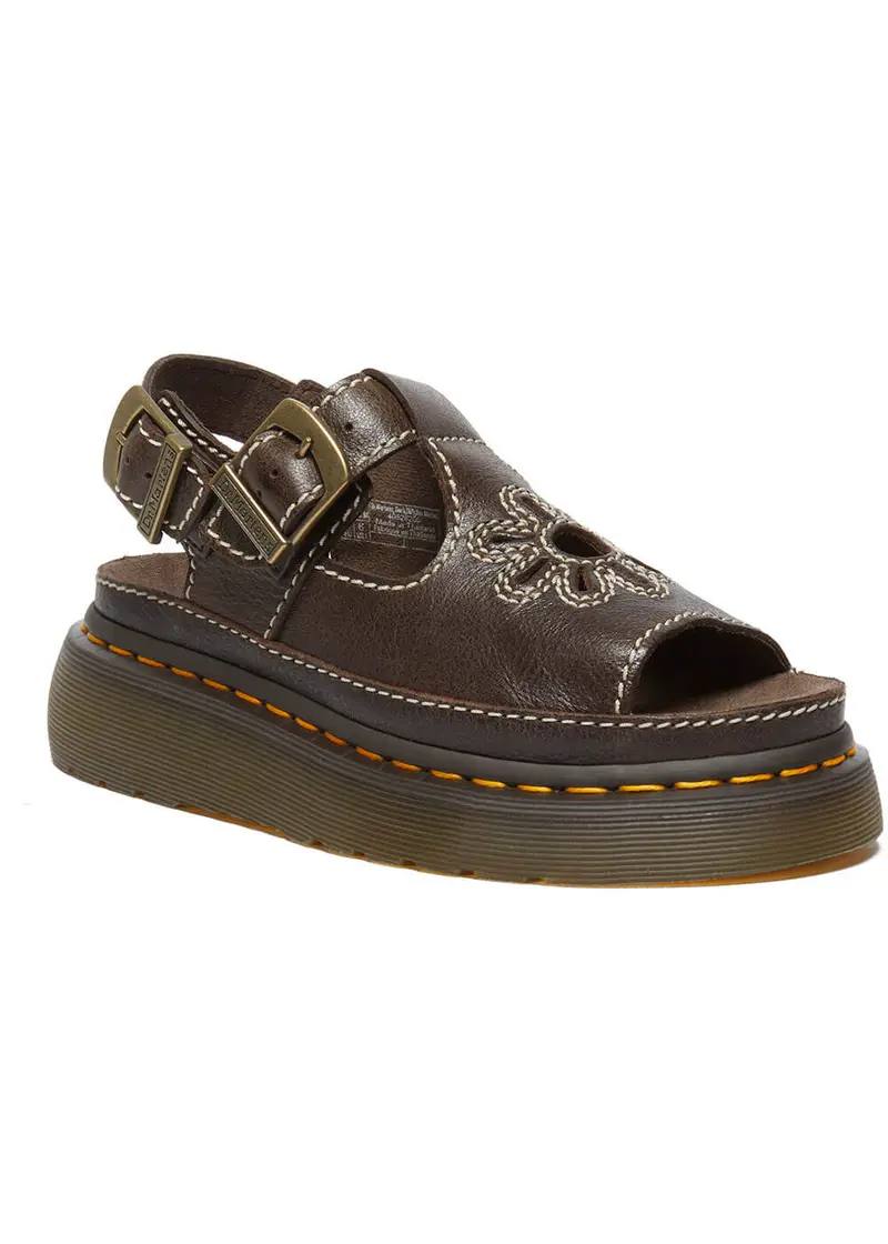 Dr. Martens Dunnet Flower Brown Sandals
