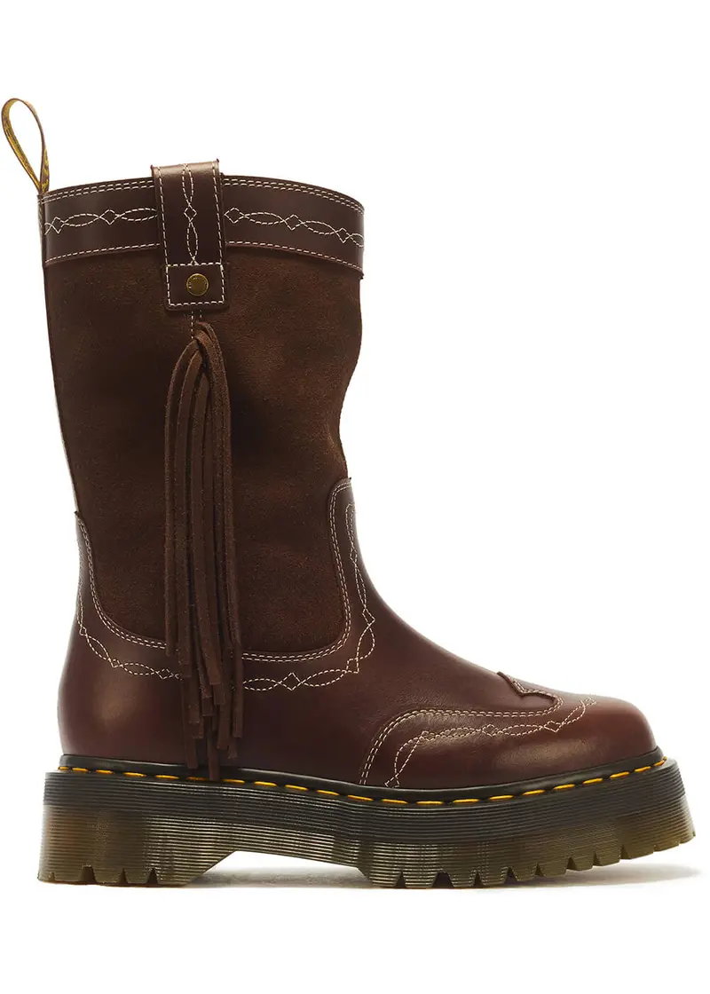 Dr. Martens Quad Desert Rodeo Mid Boots Brown