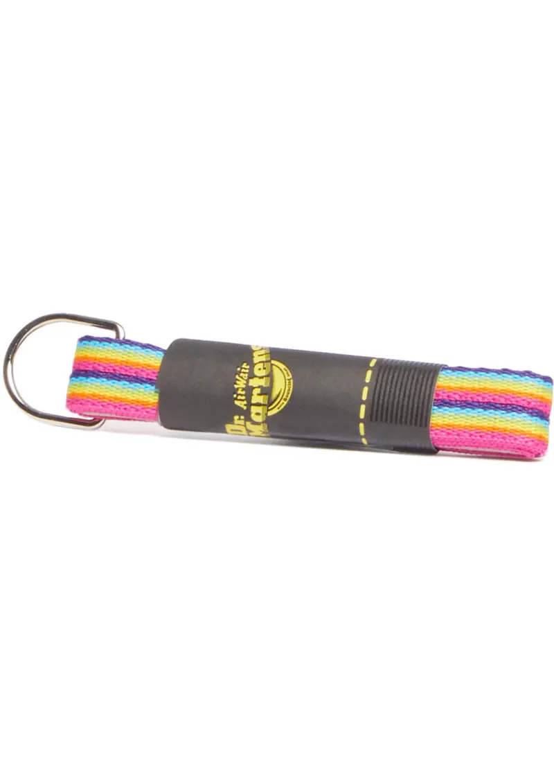 Dr. Martens Rainbow Flat Shoelaces 3 Eyelets 65 cm Multi