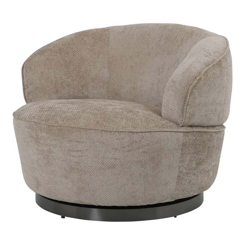 Draaibare Fauteuil Filou Beige Eden 4 PTMD