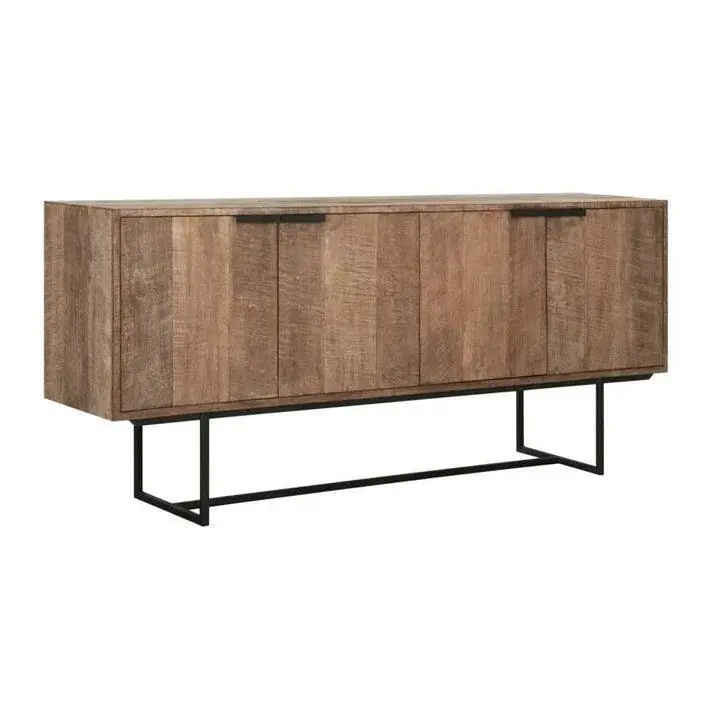 Dressoir Odeon No.2 Verweerd Teakhout Grijs 185cm DTP Home