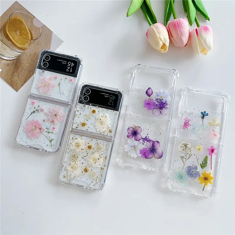 Dried Flowers Galaxy Z Flip Phone Case (4 Designs)