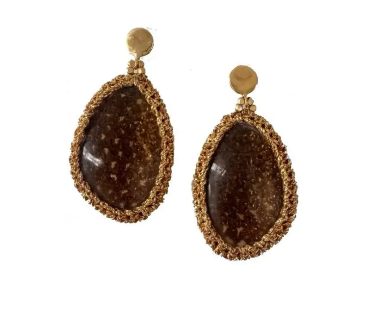 Earring ET +colours Smoky