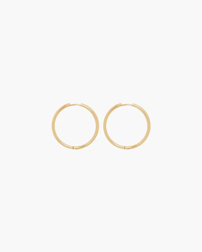 Earrings - Thin Ruby Gold [PRE ORDER]