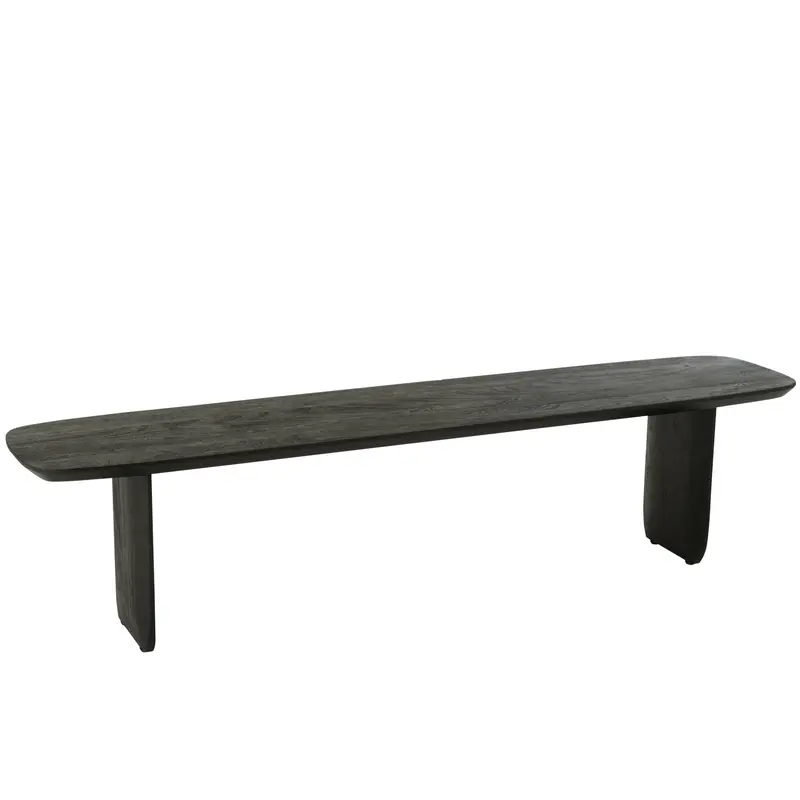 Eetkamerbank Acaciahout Zwart 190cm J-Line