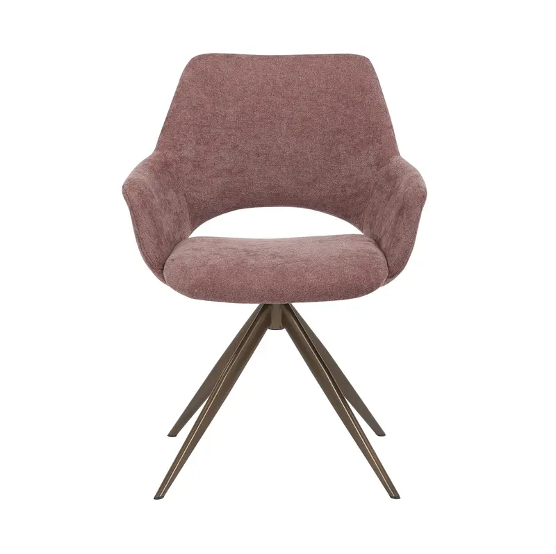 Eetkamerstoel Daisy Stof Roze Starfurn