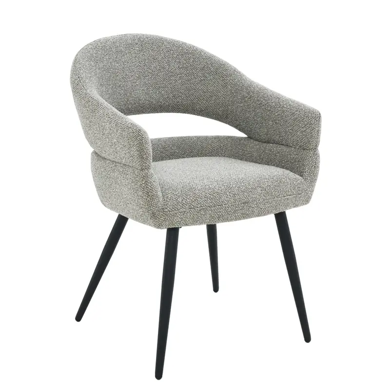 Eetkamerstoel Megan Taupe Set van 2 Livingfurn