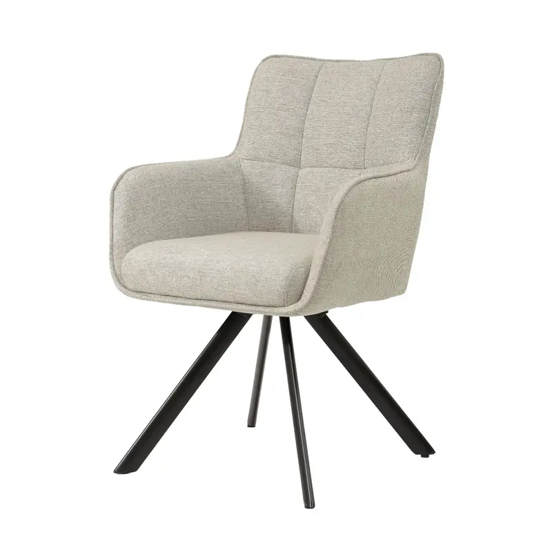 Eetkamerstoel Tori Sand Set van 2 Livingfurn