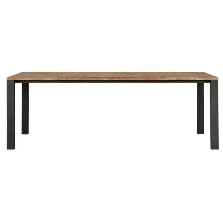 Eetkamertafel Timeless Tracks Gerecycled Teakhout Naturel 225cm DTP Home