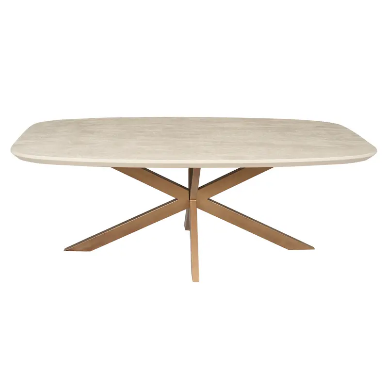 Eettafel Madison Mangohout Zand Deens Ovaal 200cm Starfurn