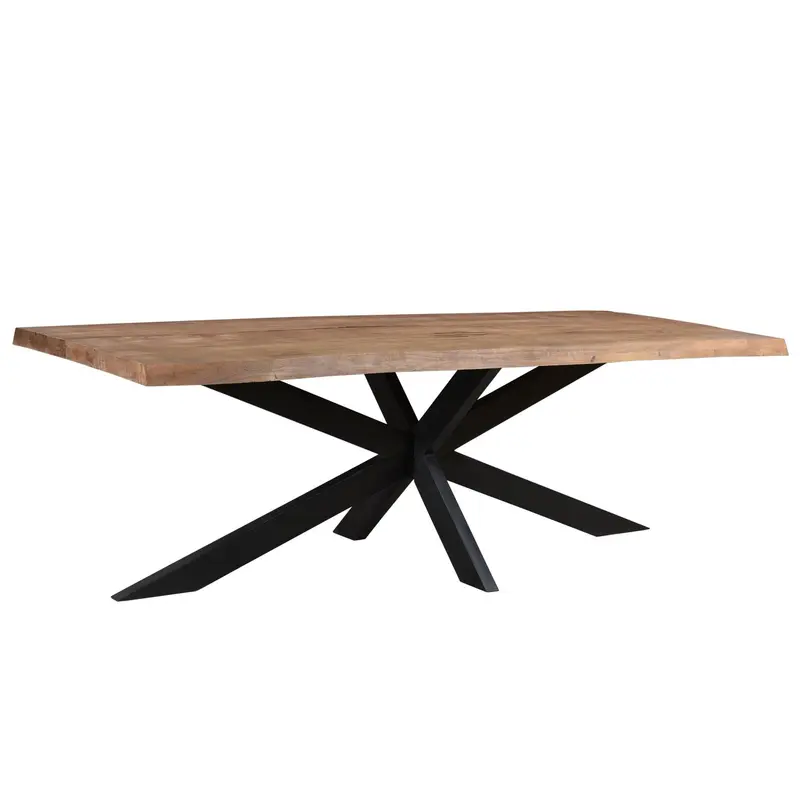 Eettafel Nairobi Tree Top Mangohout Naturel 220cm Livingfurn