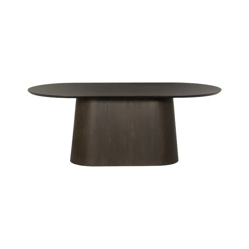 Eettafel Novero Eiken Espresso 200cm Livingfurn