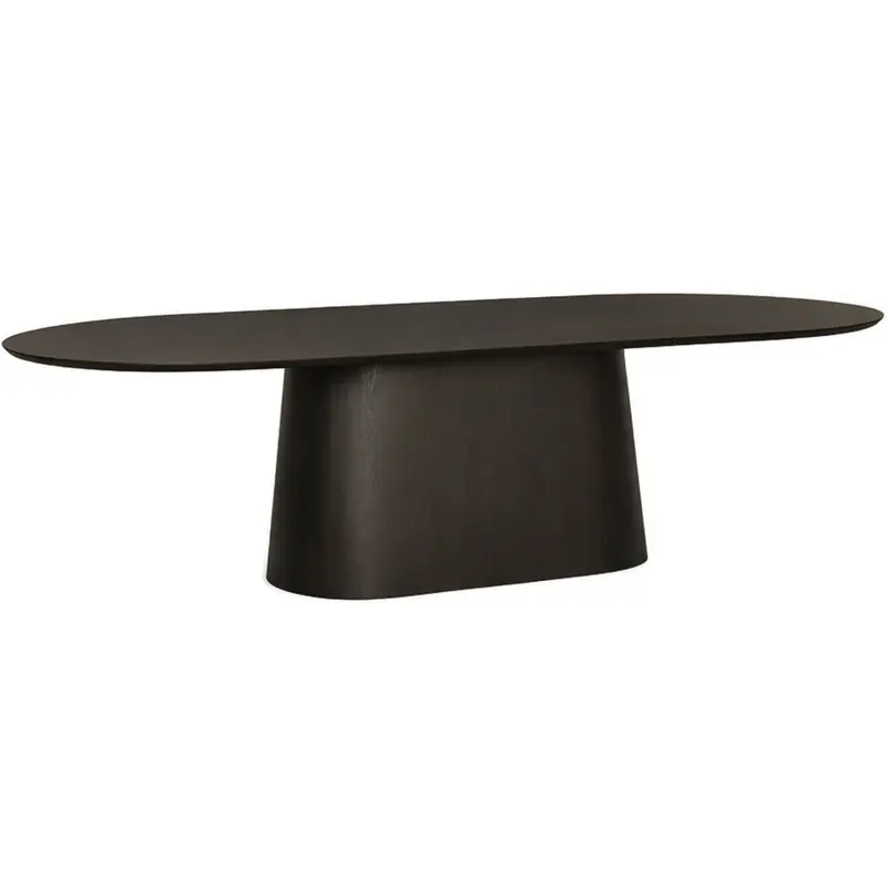Eettafel Novero Eiken Espresso 280cm Livingfurn