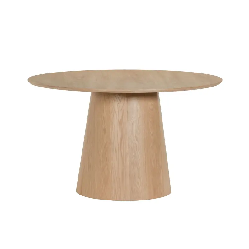 Eettafel Novero Eiken Naturel Ø130cm Livingfurn