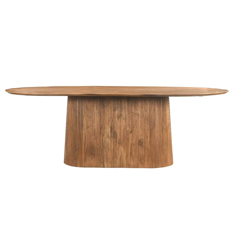 Eettafel Salvator Mangohout Pecan 200cm Livingfurn