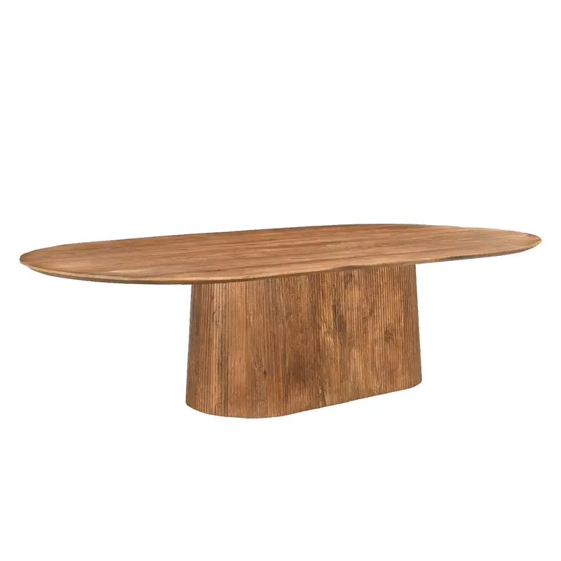 Eettafel Salvator Mangohout Pecan 300cm Livingfurn