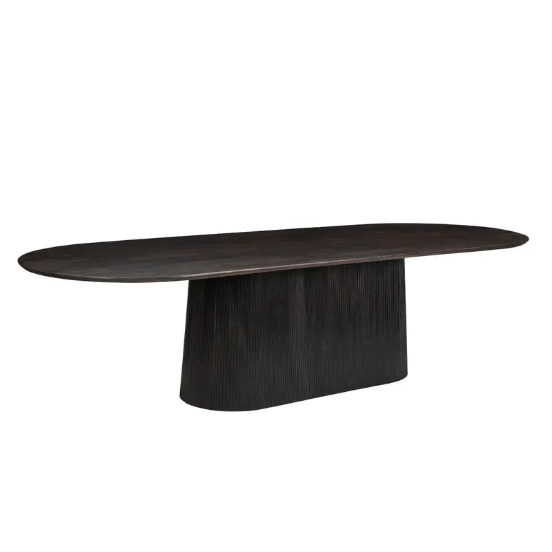 Eettafel Salvator Mangohout Walnut 300cm Livingfurn