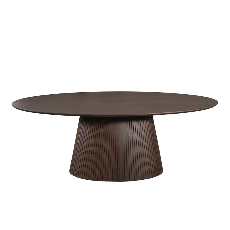 Eettafel Solana Mangohout Bruin Ovaal 210cm Starfurn