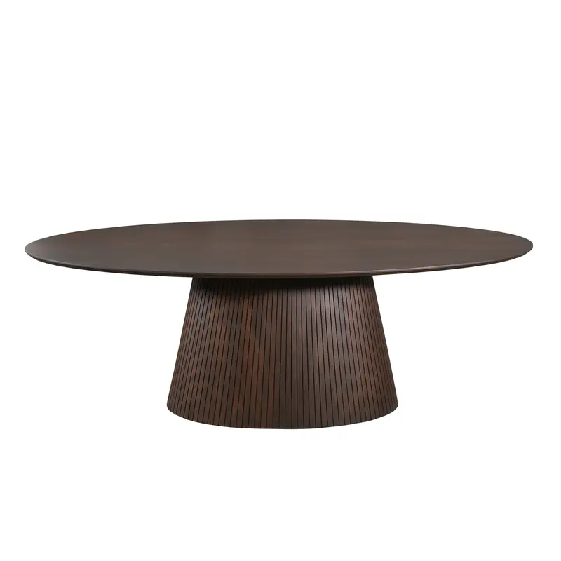 Eettafel Solana Mangohout Bruin Ovaal 240cm Starfurn