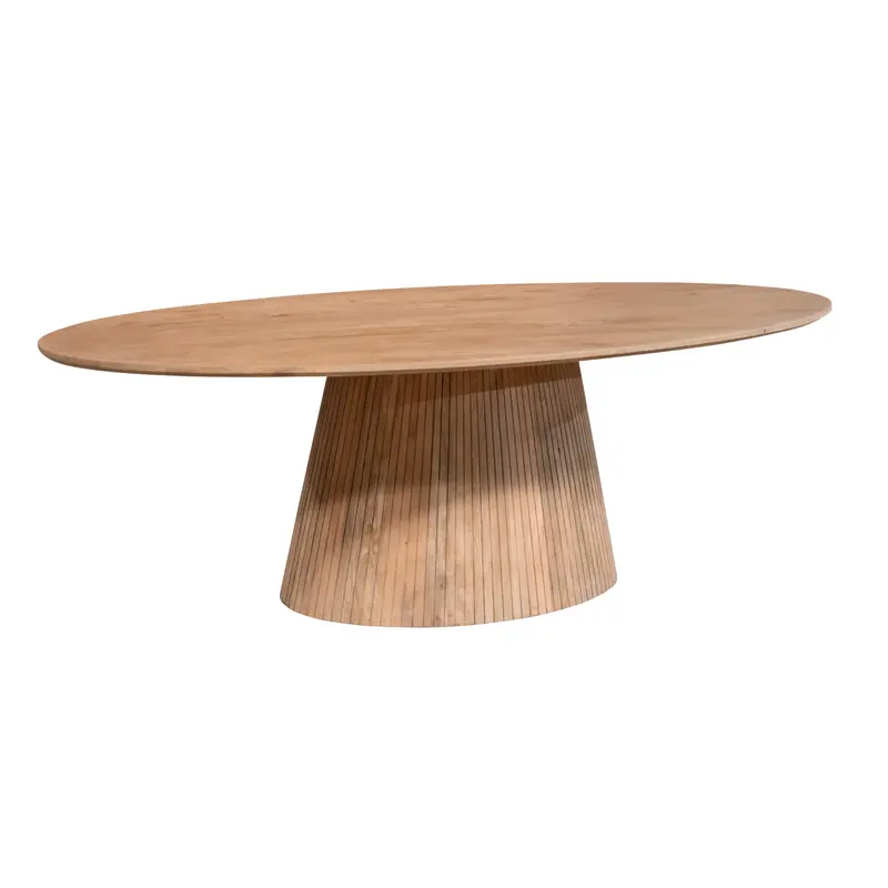 Eettafel Solana Mangohout Naturel Ovaal 210cm Starfurn