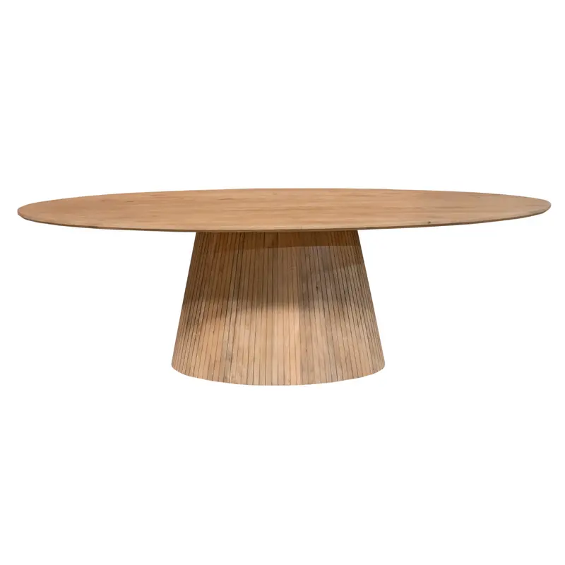 Eettafel Solana Mangohout Naturel Ovaal 240cm Starfurn