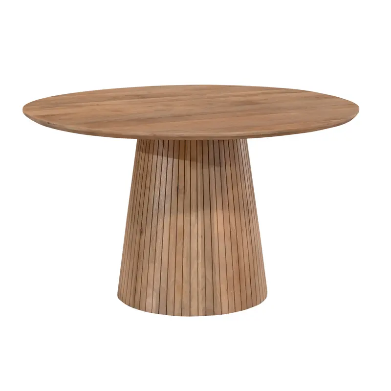 Eettafel Solana Mangohout Naturel Rond 150cm Starfurn