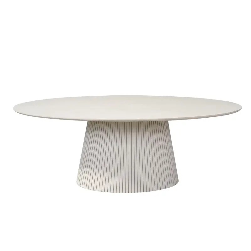Eettafel Solana Mangohout Zand Ovaal 210cm Starfurn