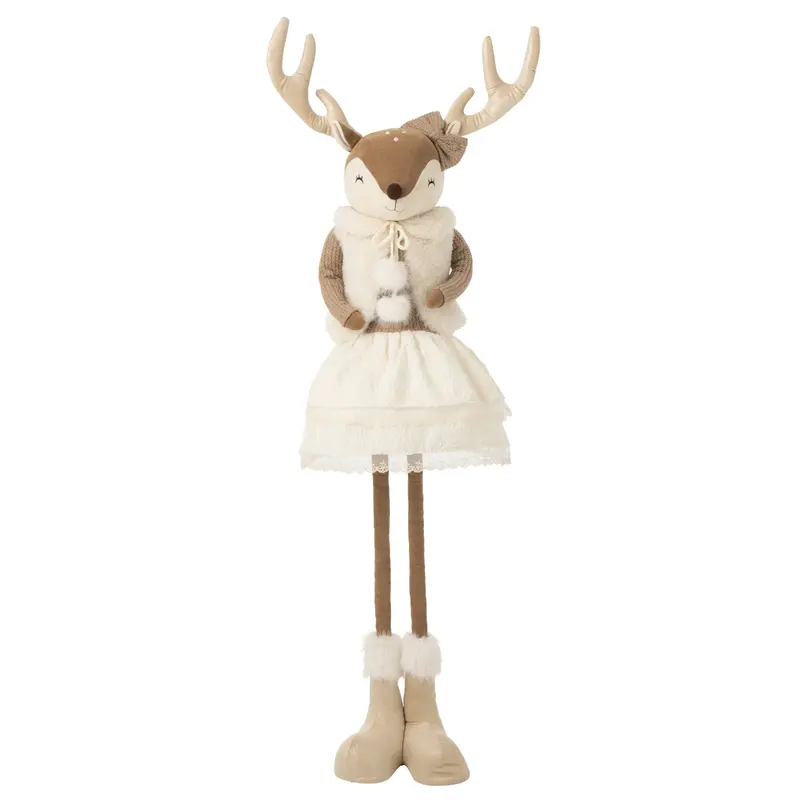 Eland Telescopisch Polyester Beige Large H160cm J-Line