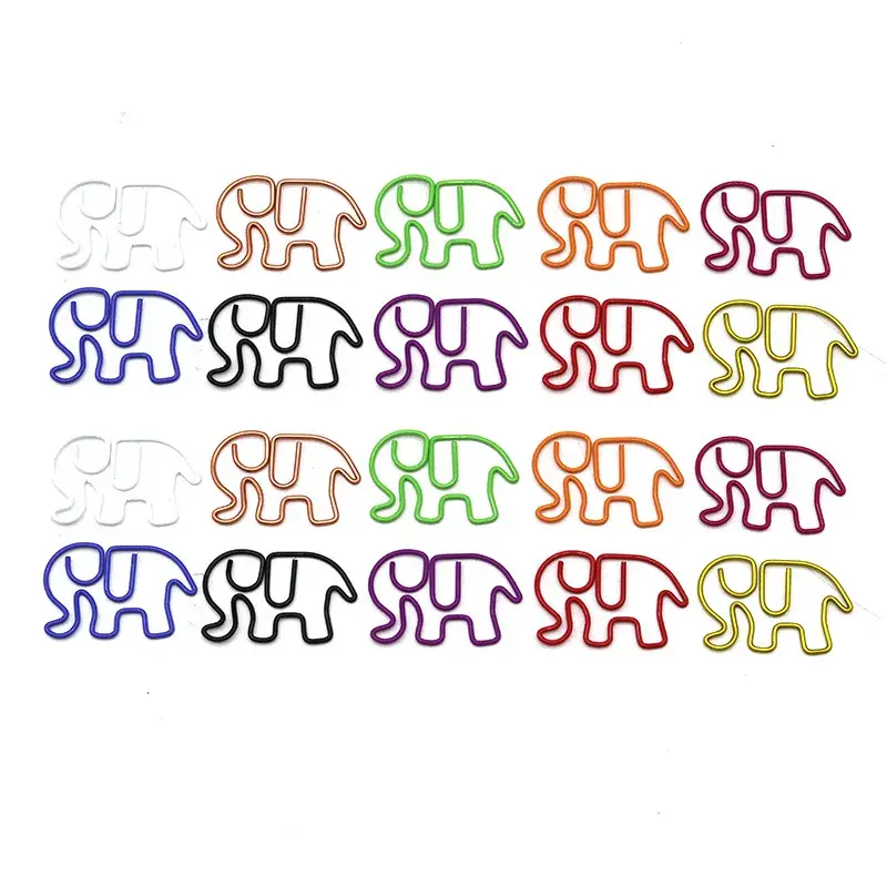 Elephant Paperclip Set