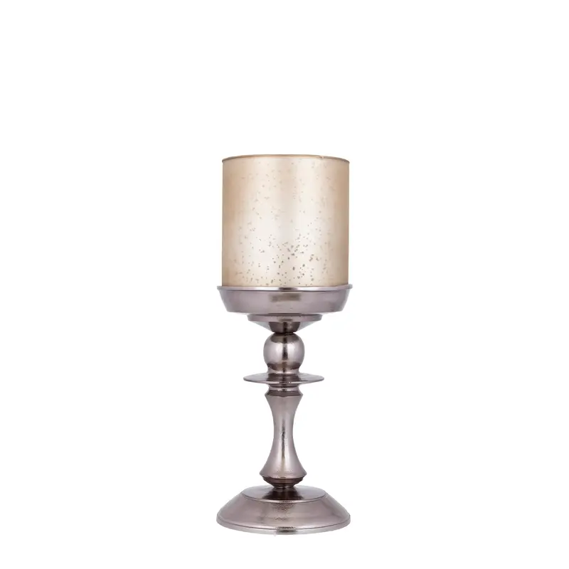 Eliviana Brass Casted Alu Stormlight Beige Glass S PTMD