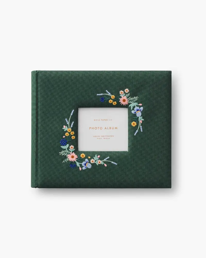 Embroidered Heirloom Photo Album - Wildwood [PRE ORDER]