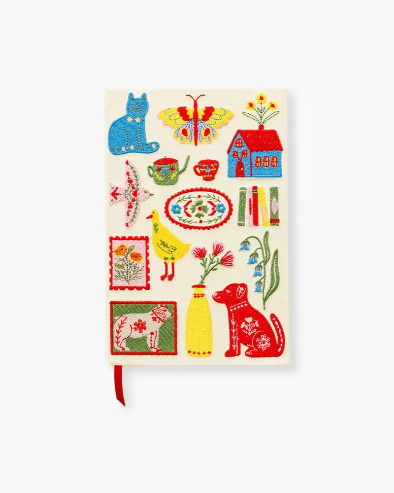 Embroidered Journal - Scandinavian Icons [PRE ORDER]