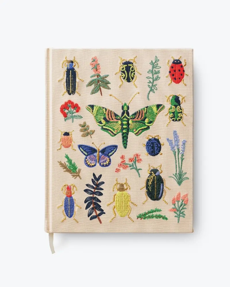 Embroidered Sketchbook - Curio [PRE ORDER]