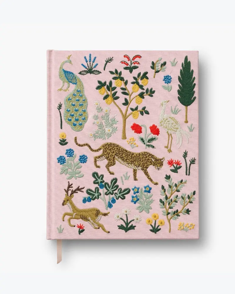 Embroidered Sketchbook - Menagerie [PRE ORDER]