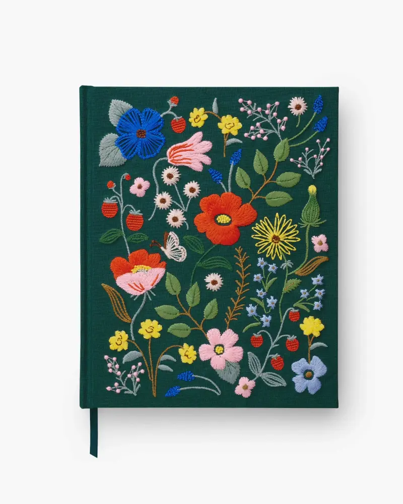 Embroidered Sketchbook - Strawberry Fields [PRE ORDER]