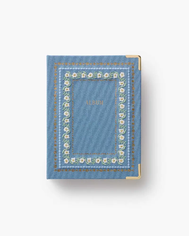 Embroidered Small Photo Album - Delphine [PRE ORDER]